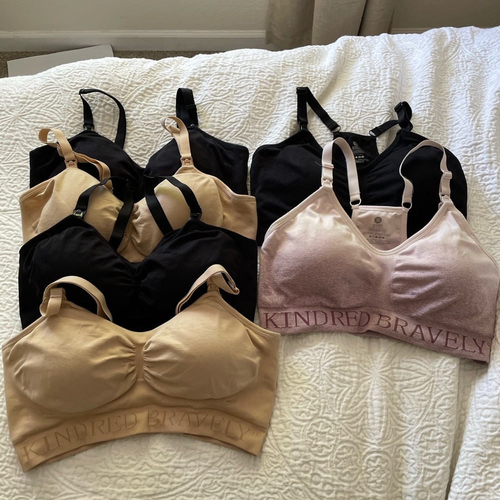 Bundle of Kindle Bravely Bras Pumping Nursing M
